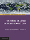 The Role of Ethics in International Law (eBook)